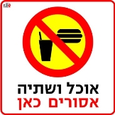 אוכל ושתיה אסורים