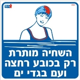 השחיה בבגדים וכובע
