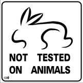 Not tested on animals