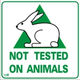 Not tested on animals