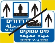 שלט דו צדדי